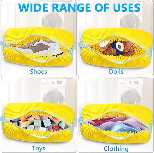 Shoe Washing Bag for Washing Machine – Protective Mesh Sneaker Laundry Bag