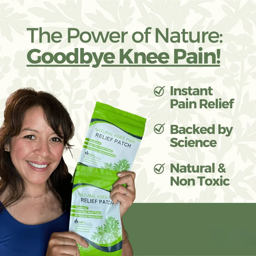 Natural Knee Pain Relief Patches