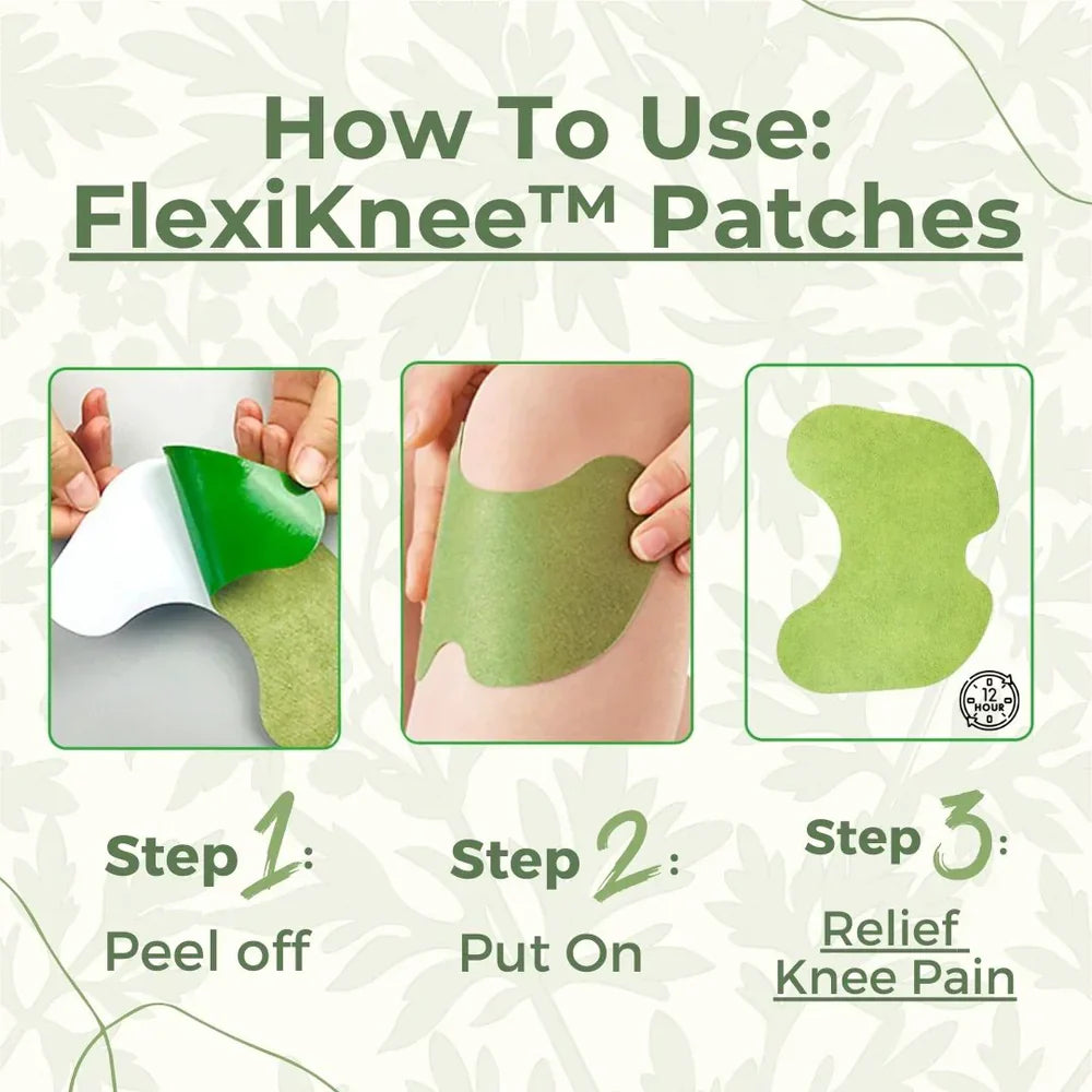 Natural Knee Pain Relief Patches