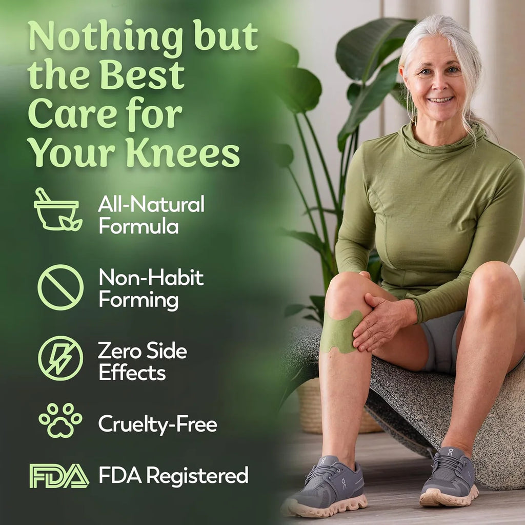 Natural Knee Pain Relief Patches