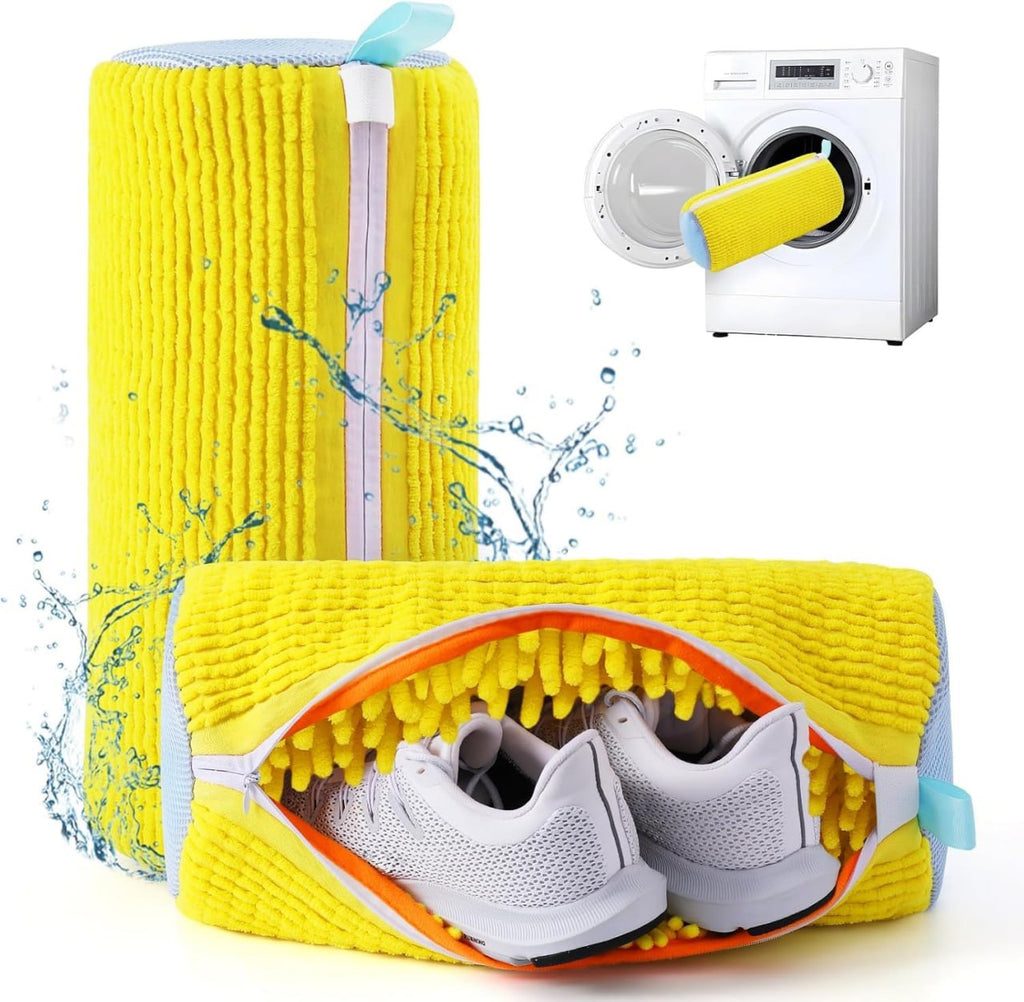 Shoe Washing Bag for Washing Machine – Protective Mesh Sneaker Laundry Bag