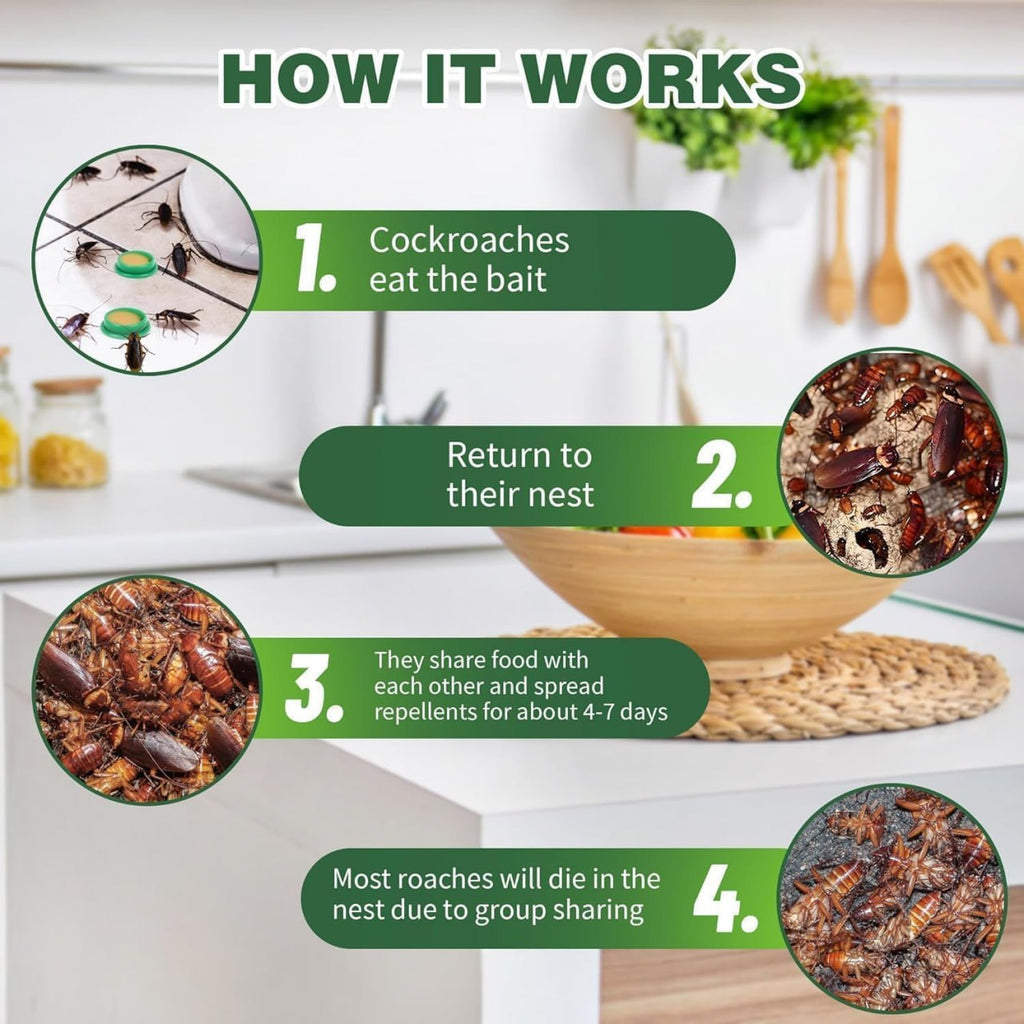 Cockroach Killer Gel Bait – Fast-Acting Pest Control Solution