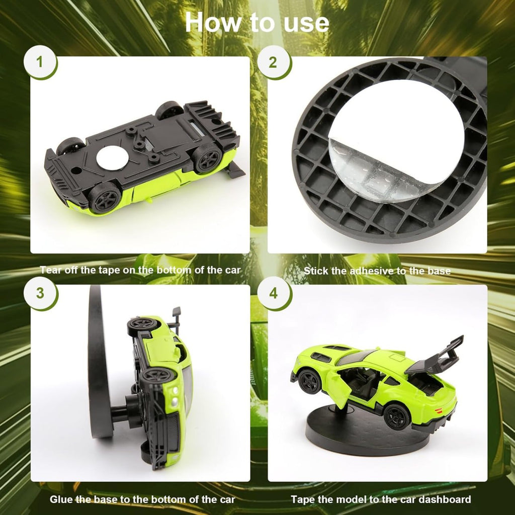 Automatic Drifting Car Dashboard Toy – 360° Rotating Simulation Model